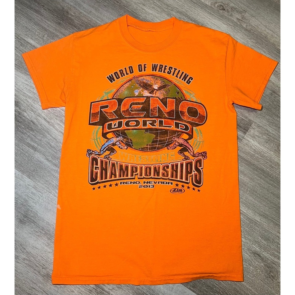 World of wrestling Reno tour size‎ small men's 2013 championship